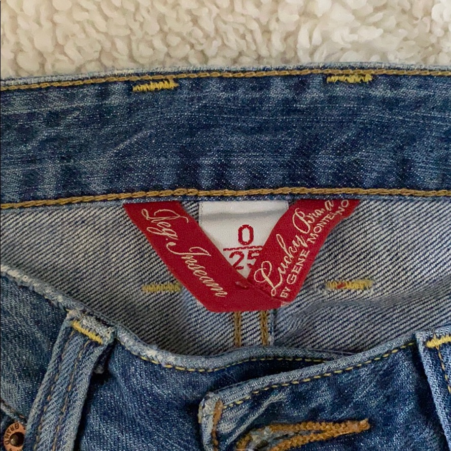 Lucky Brand Denim Jeans Lola Straight Leg Lucky Brand Denim Jeans Lola Straight Leg